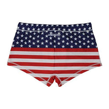 Square Leg Swimsuit - American Flag