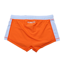 Square Leg Swimsuit - Classic Series: Orange