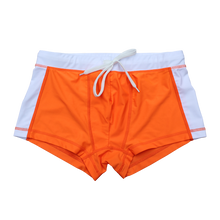 Square Leg Swimsuit - Classic Series: Orange